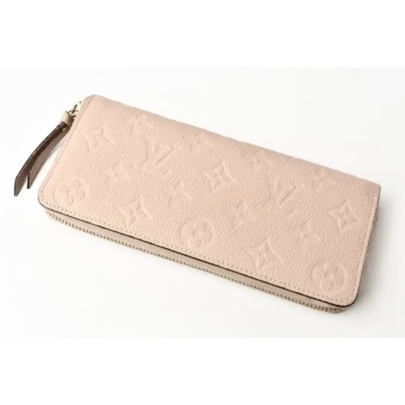 Louis Vuitton Empreinte Monogram Clemence Beige Wallet - Picture 5 of 9